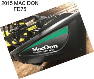 2015 MAC DON FD75