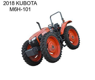 2018 KUBOTA M6H-101