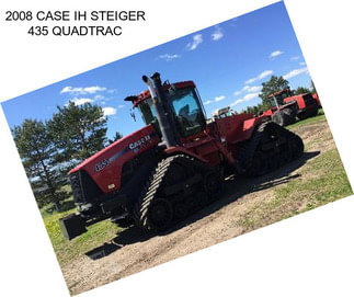 2008 CASE IH STEIGER 435 QUADTRAC