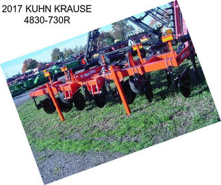 2017 KUHN KRAUSE 4830-730R