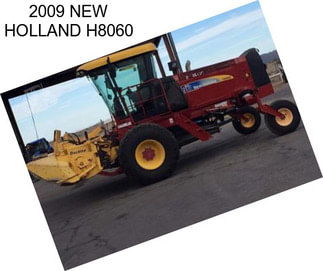 2009 NEW HOLLAND H8060