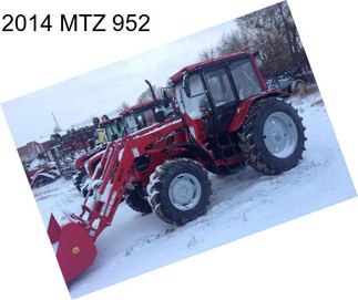 2014 MTZ 952