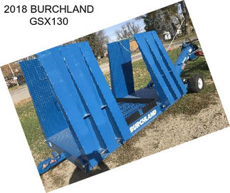2018 BURCHLAND GSX130
