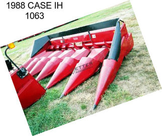 1988 CASE IH 1063