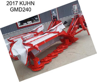 2017 KUHN GMD240