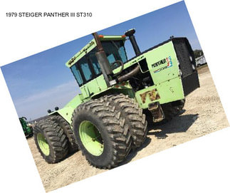 1979 STEIGER PANTHER III ST310