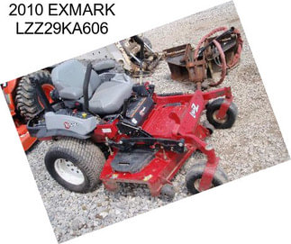 2010 EXMARK LZZ29KA606