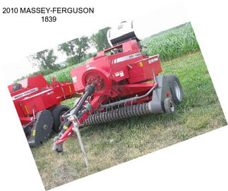 2010 MASSEY-FERGUSON 1839