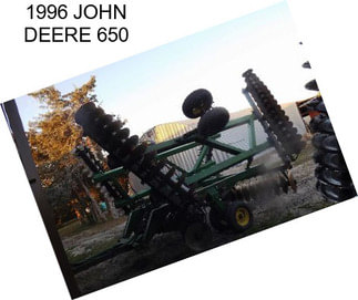 1996 JOHN DEERE 650