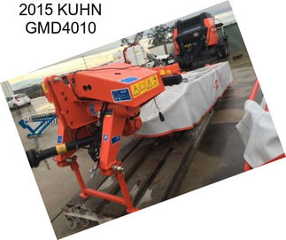 2015 KUHN GMD4010