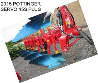 2015 POTTINGER SERVO 45S PLUS