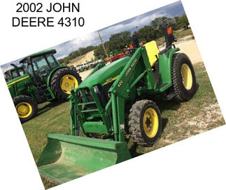 2002 JOHN DEERE 4310