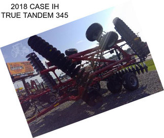 2018 CASE IH TRUE TANDEM 345