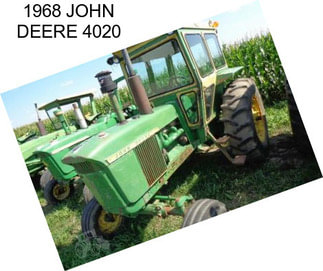 1968 JOHN DEERE 4020