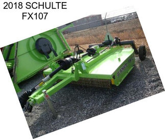 2018 SCHULTE FX107