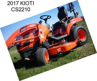 2017 KIOTI CS2210