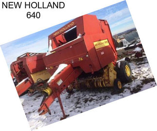 NEW HOLLAND 640