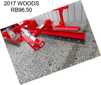 2017 WOODS RB96.50