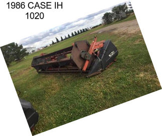 1986 CASE IH 1020