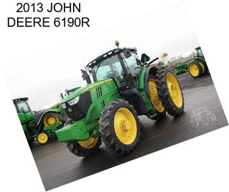 2013 JOHN DEERE 6190R