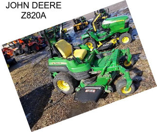 JOHN DEERE Z820A