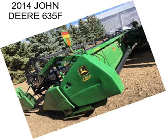 2014 JOHN DEERE 635F