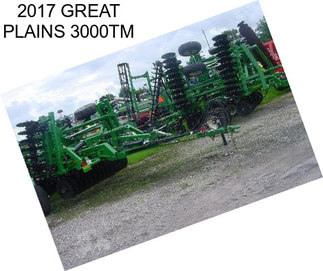 2017 GREAT PLAINS 3000TM