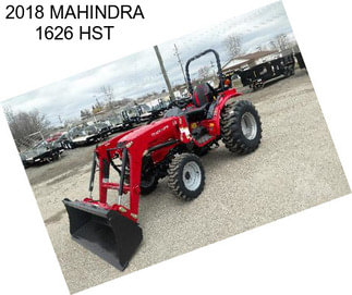 2018 MAHINDRA 1626 HST