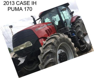 2013 CASE IH PUMA 170