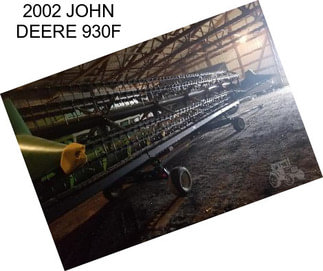 2002 JOHN DEERE 930F