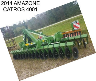 2014 AMAZONE CATROS 4001