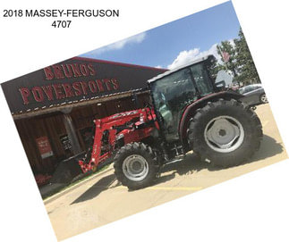 2018 MASSEY-FERGUSON 4707