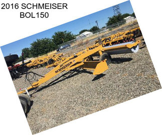 2016 SCHMEISER BOL150