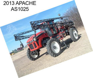 2013 APACHE AS1025