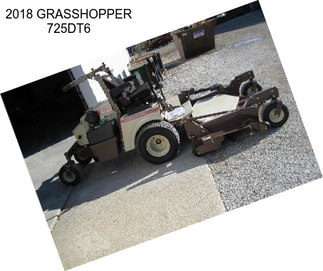 2018 GRASSHOPPER 725DT6