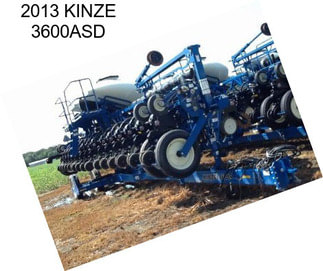 2013 KINZE 3600ASD