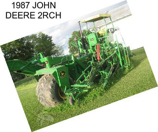 1987 JOHN DEERE 2RCH