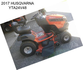 2017 HUSQVARNA YTA24V48