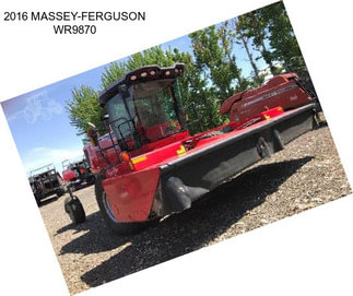 2016 MASSEY-FERGUSON WR9870