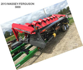 2013 MASSEY-FERGUSON 3000