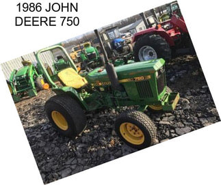 1986 JOHN DEERE 750