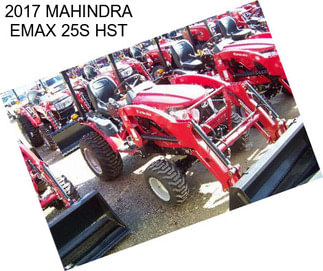 2017 MAHINDRA EMAX 25S HST