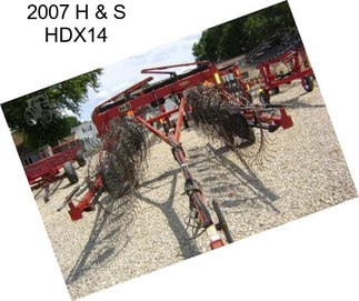 2007 H & S HDX14