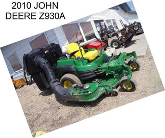 2010 JOHN DEERE Z930A