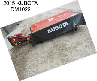 2015 KUBOTA DM1022