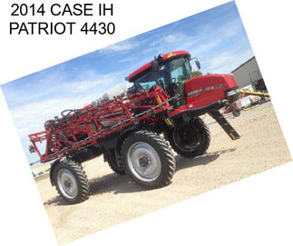 2014 CASE IH PATRIOT 4430