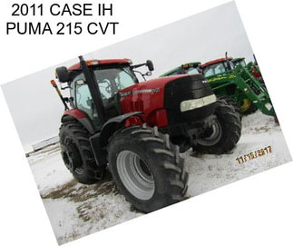 2011 CASE IH PUMA 215 CVT