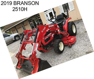 2019 BRANSON 2510H