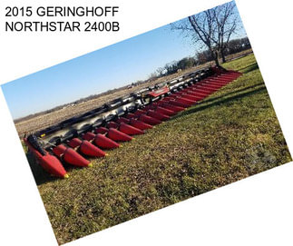 2015 GERINGHOFF NORTHSTAR 2400B