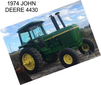 1974 JOHN DEERE 4430